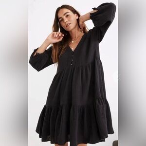 Madewell collete light spun dress